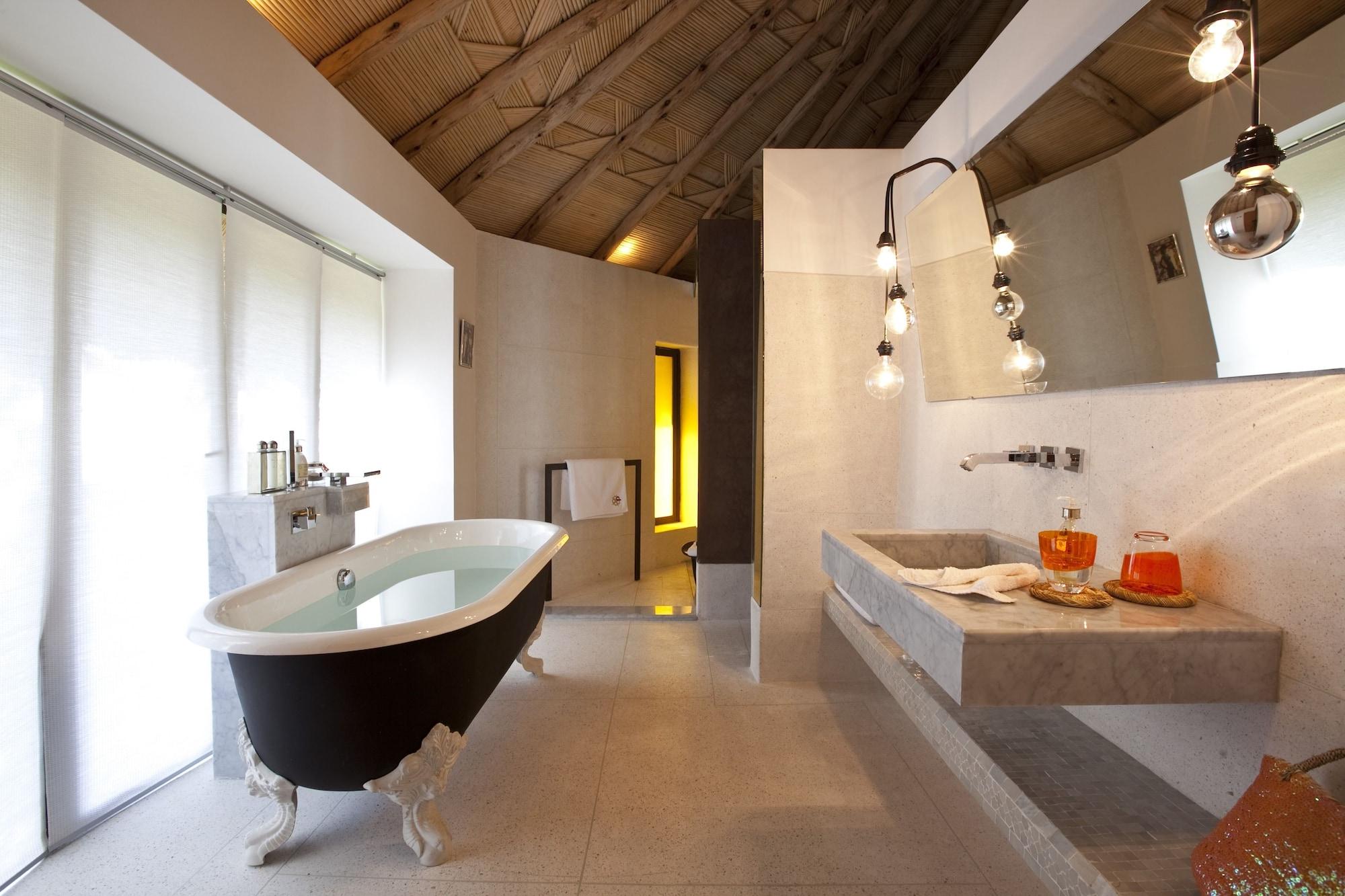 Hotel Les Cinq Djellabas Douar Caid Layadi ภายนอก รูปภาพ