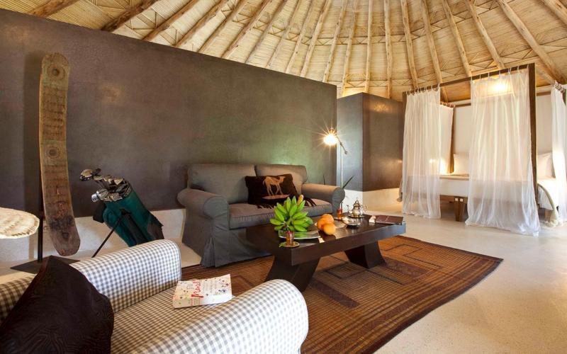 Hotel Les Cinq Djellabas Douar Caid Layadi ภายนอก รูปภาพ